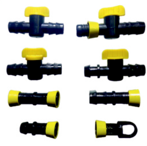 16MM Yellow P. Fittings